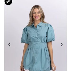 Jonathan Simkhai Cleo Balloon Mini Dress